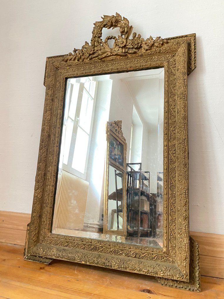 Tükör - Fa - Magasság 107 cm #1.0