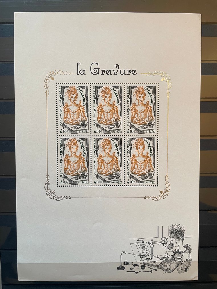 法國  - 2020年**块、页片和邮票 #1.0