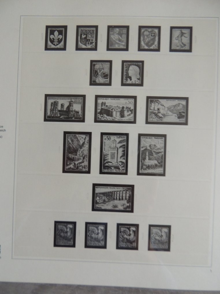 法國 1960/1993 - 完整套装，4个SAFE装订（配件） #3.2