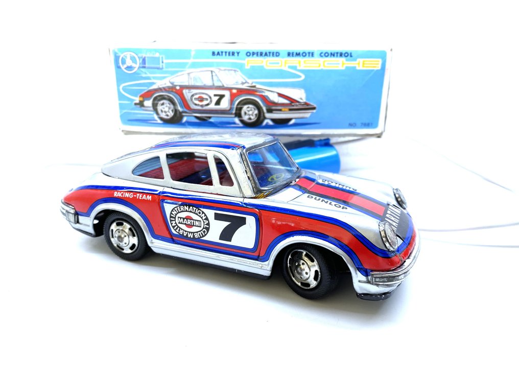 Yone - 锡制玩具 - Yone Battery Operated Remote Control Porsche No.7681 - 日本 #2.1