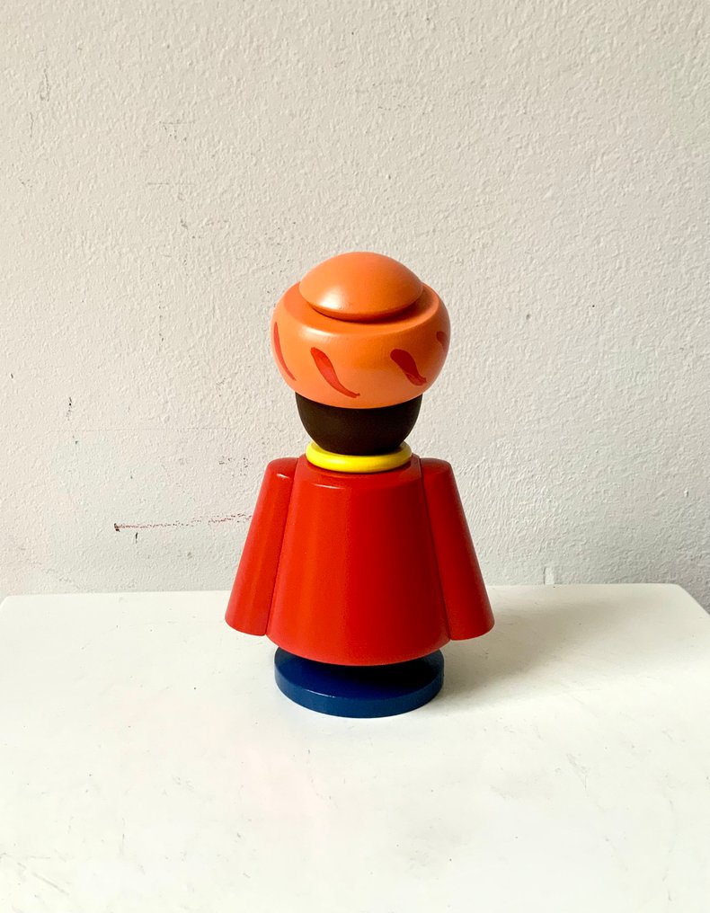 Statuetta di Natale SF Seiffener Volkskunst Dregeno - Mohr - Legno - Erzgebirge #3.2