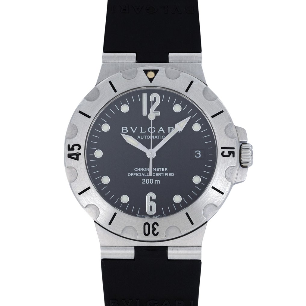 Bvlgari - Diagono Scuba Date - No reserve price - SD38S - Men - 1990-1999  #1.0