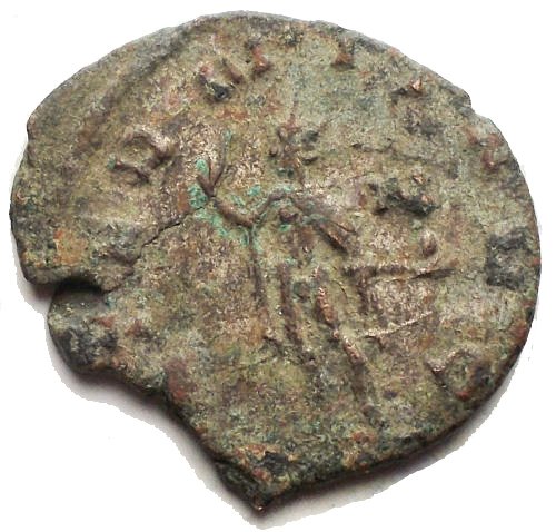 Európa Lot of 2 Æ coins incl.: Quintillus & Constantius I (Nincs minimálár) #2.1