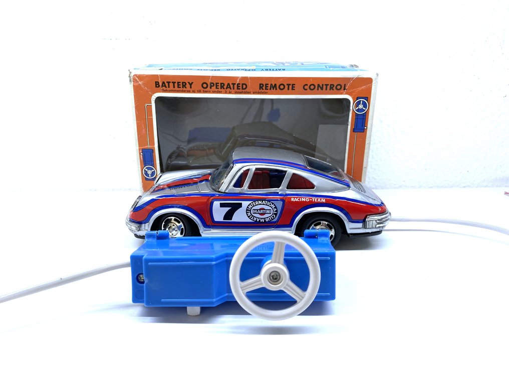 Yone - 锡制玩具 - Yone Battery Operated Remote Control Porsche No.7681 - 日本 #1.0