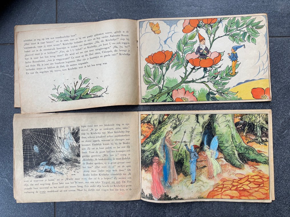 Clia - Kriebeltje De Boskabouter en Kriebeltje en de Stink Stank mannetjes - 1945 #4.3