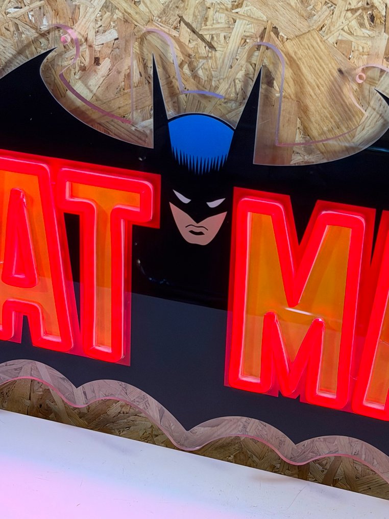 Enseigne néon publicitaire Batman - Skilt i neonlys - Plexiglass #3.2
