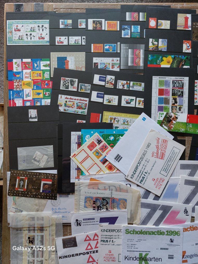 荷蘭  - 荷兰 - 邮票收藏 - 鞋盒已满 阅读！ #3.2