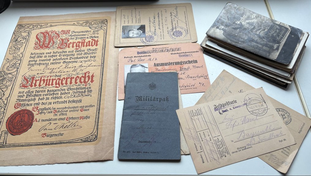 Artillery - Military photograph - military pass / photos / field post - 1914 #1.0