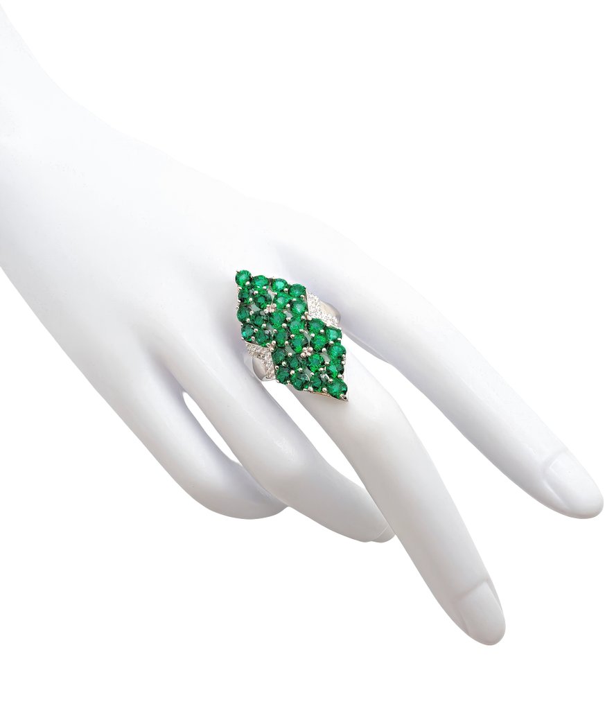 Ingen mindstepris - Ring Sølv, Forgyldt Topas - 6,80 kt. #4.3