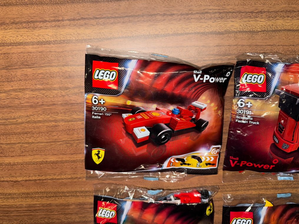 LEGO Set - Icons - Lego Shell V-Power Ferrari serie completa 2012 #1.0