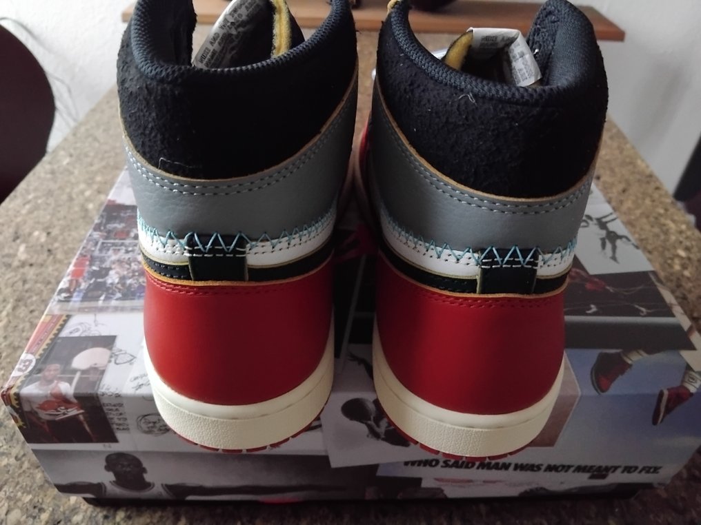 Nike - Air Jordan 1 High, Jordan 1 Retro High OG SPUnion LA Chicago Shadow - 运动鞋 - 尺寸: EU 43 - 带标签的新品 #3.2