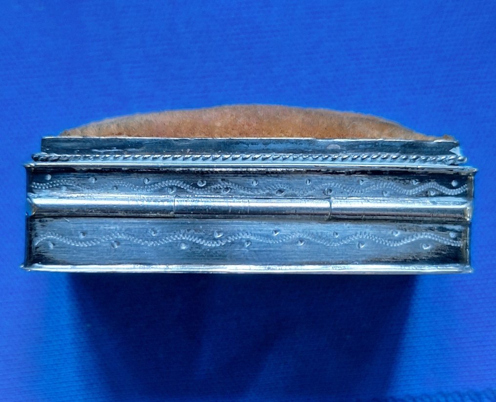 Schoonhoven - wed. H.J. van Halteren - Scatola - Argento - scatolina degli spilli #4.3