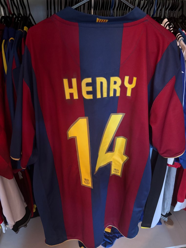 FC Barcelona - Spanyol labdarúgó-bajnokság - Thierry Henry - Futball ing #1.0