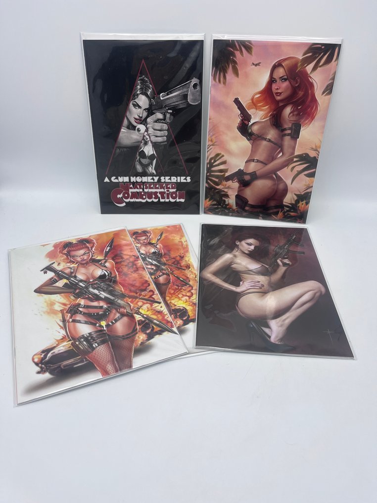 Gun Honey - 5 Different Limited Edition Variant Covers - 5 Comic collection - First edition/2025 #1.0