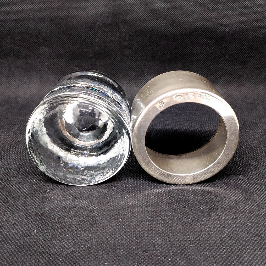 Papírnehezék - Ezüst, Kristály #3.2