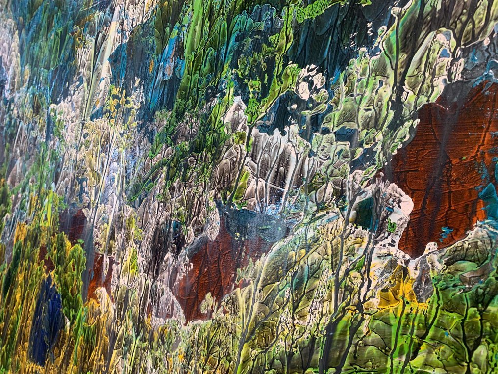 Nguyen Hieu - Exubérance Végétale 80 x 120 cm #1.0