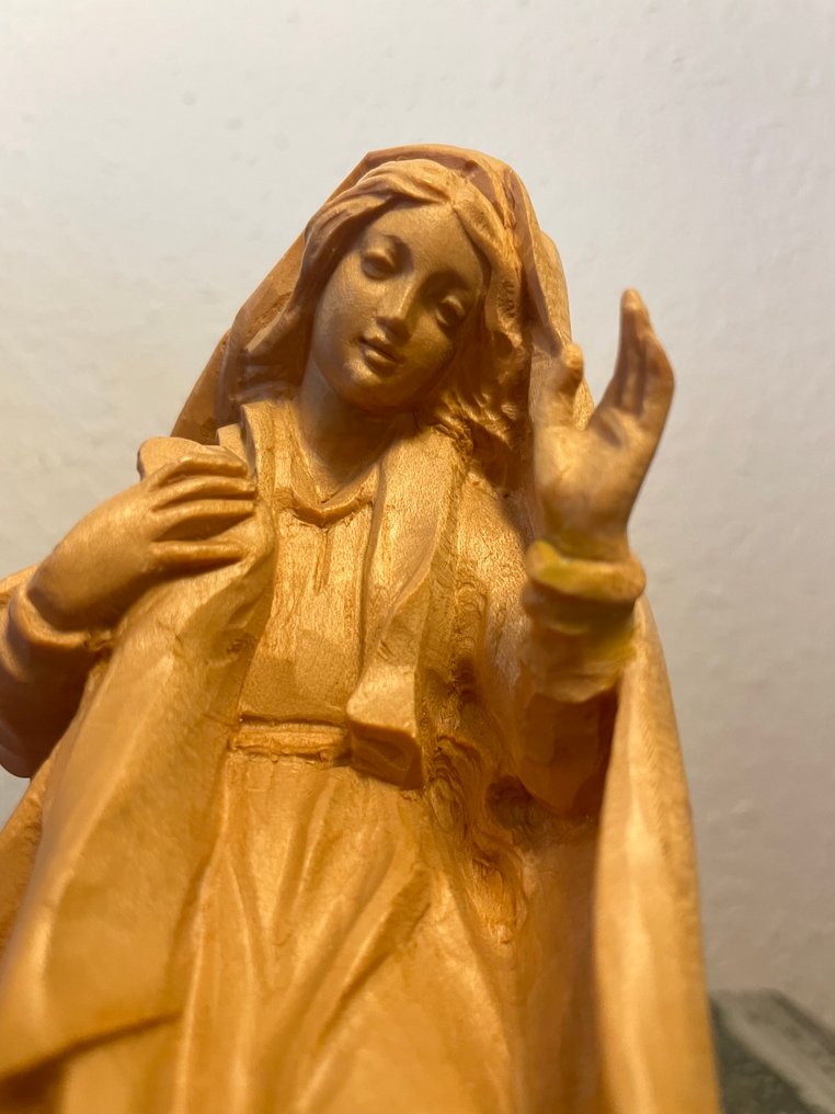 Anri Wood Carving - Ulrich Bernardi - Julekrybbe (3) - Lønn #4.3