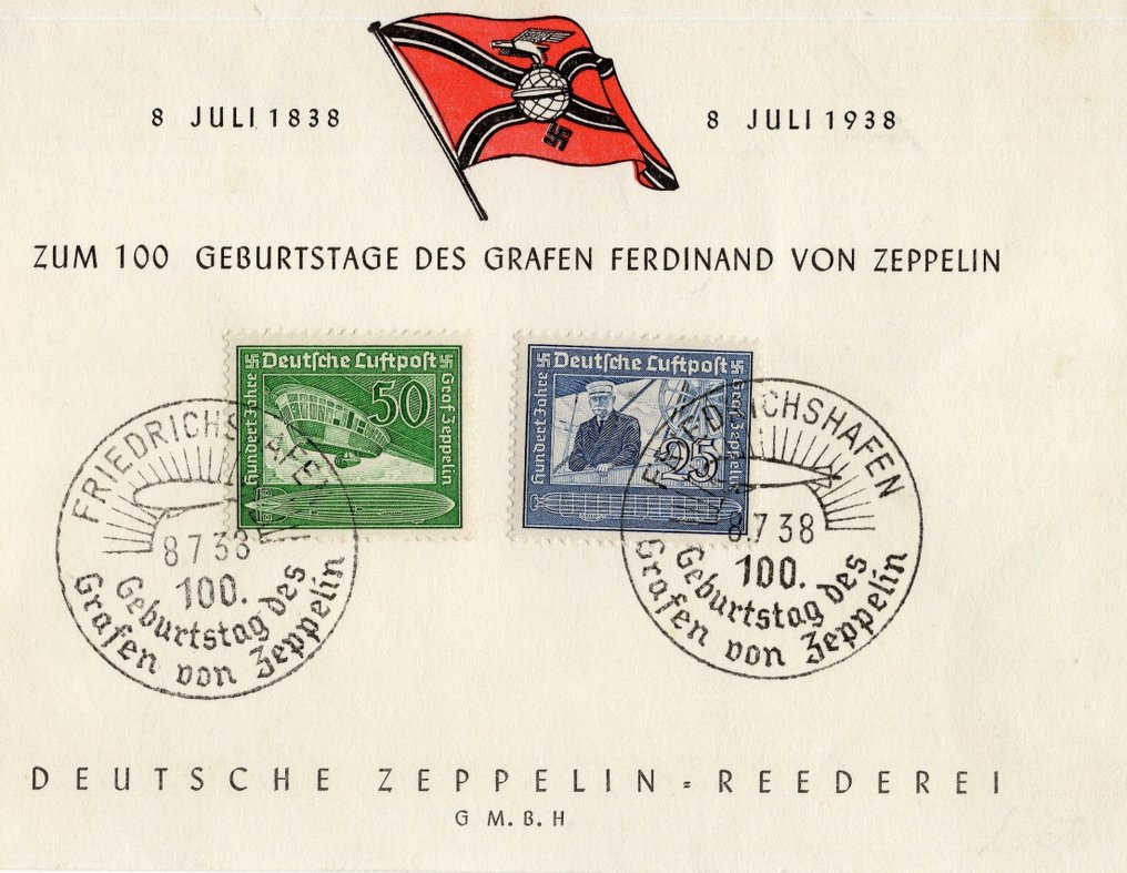 Saksan valtakunta - Loton peitteet ja kortit, enimmäkseen olympialaiset. #1.0