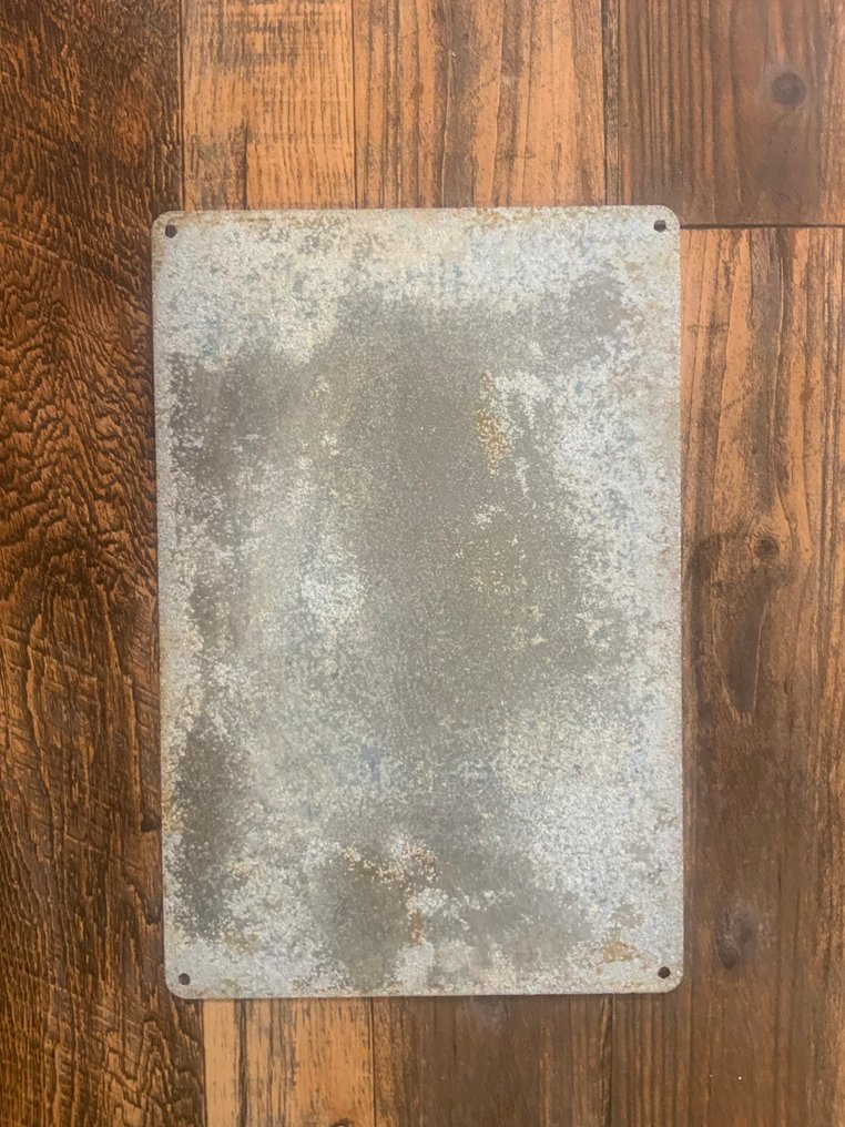 Metall-targa - Markedsføringstegn - plate #2.1