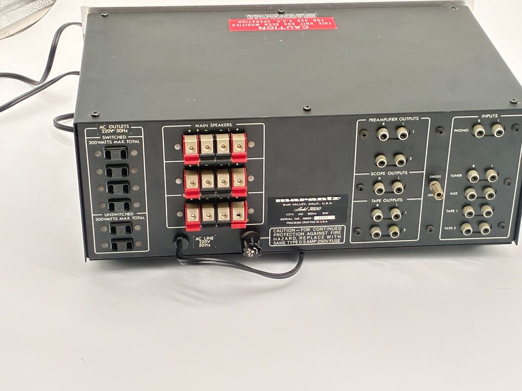 Marantz - Model 3600 - Mint - Serviceret - Forforstærker #4.3