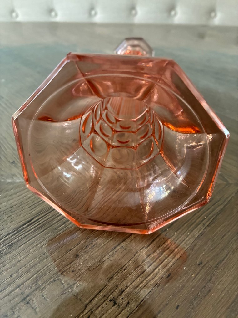 Val Saint Lambert - Charles Graffart, René Delvenne - Candleholder (3) - Glass - Luxval series #2.1