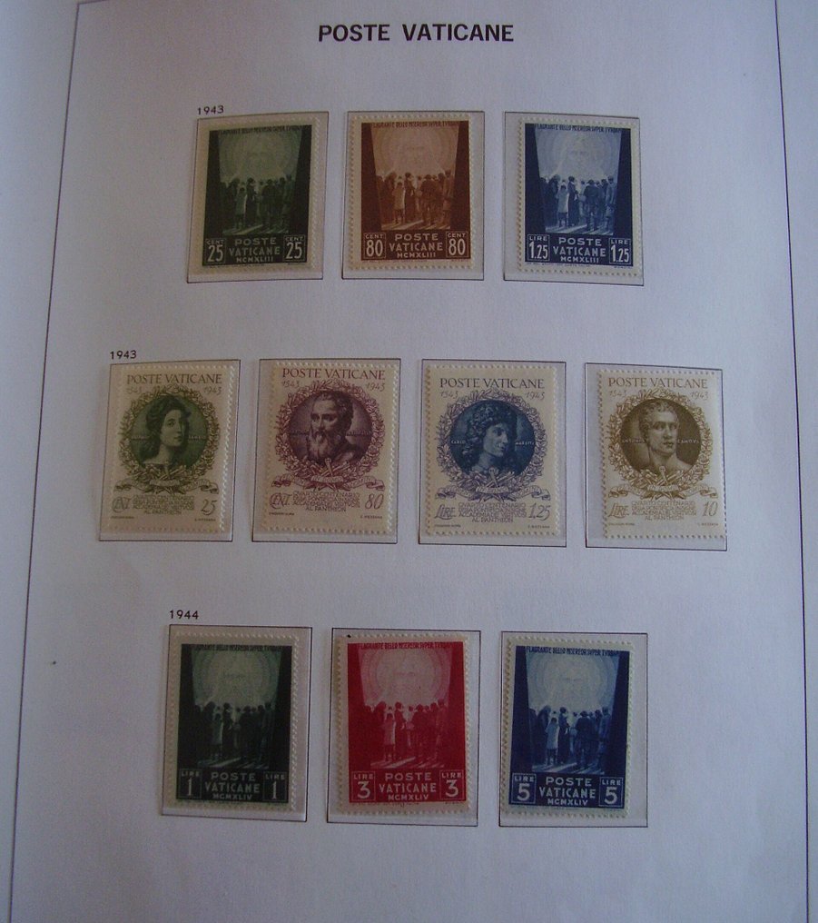 梵蒂岡城 1939/1978 - 贝拉系列收藏，从庇护十二世到Vacanti座位，1978年 #2.1