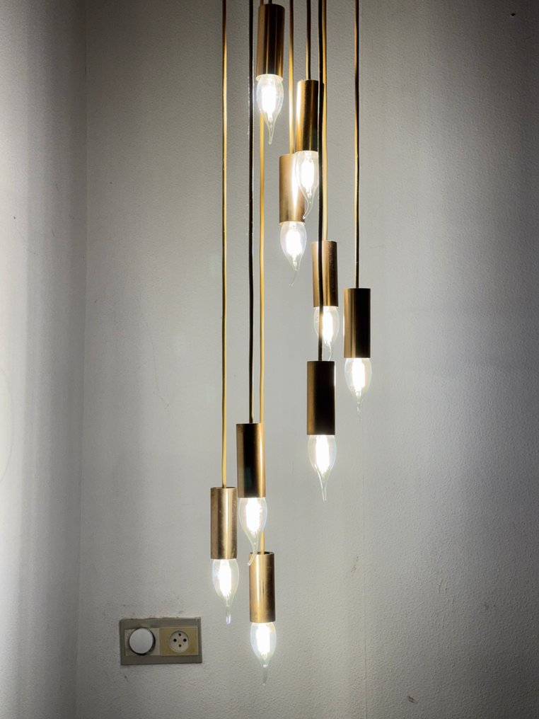 Raak Amsterdam - 垂飾吊燈 - 照明建筑 - 鑄造黃銅, 黃銅, 鐵 #2.1