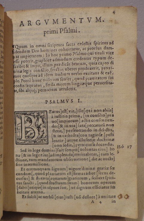 Raynerio Snoygovdano - Psalterium paraphrasibus illustratum - 1572 #4.3