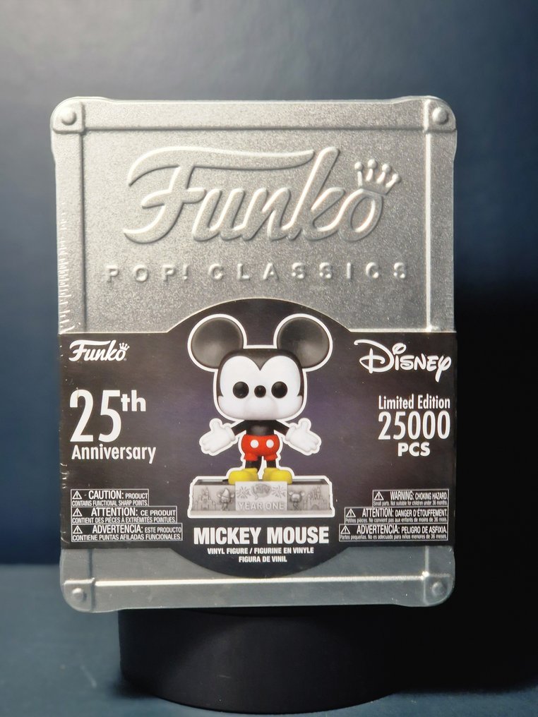 Funko - Funko Pop Funko Pop! Mickey Mouse Classic 25th Anniversary Limited Edition 25.000 Pcs - Neuf scellé - 2020+ - 美國 #1.0