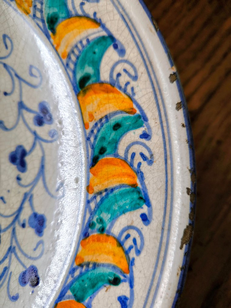 文艺复兴时期 陶瓷 Piatto Ceramica Faentina - 6 cm #4.3