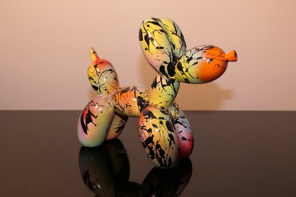 Rich'ART - Balloon Dog version street art - 21 cm de long - Edition limitée et numérotée #1.0