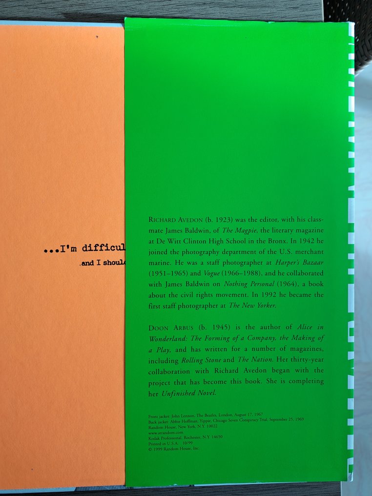 Richard Avedon; Doon Arbus - The Sixties - 1999 #2.1