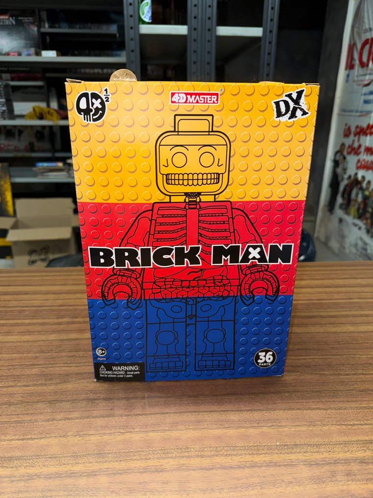 4D Master - Παιχνίδι Brick Man Jason Freeny 4D Master 2018 action figure 30 cm - 2010-2020 #3.2