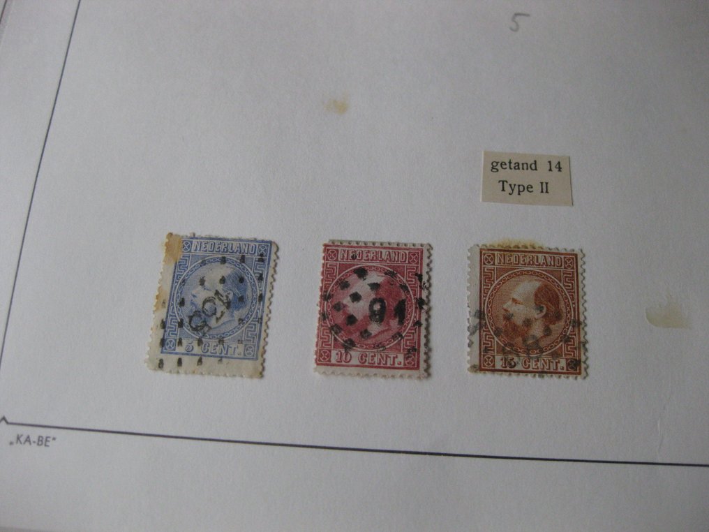 Olanda 1864/1980 - Colecție frumoasă cu multe modele clasice și variații de cadran. #4.3