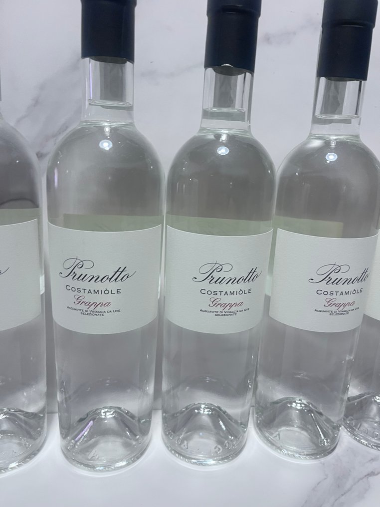 Prunotto - Grappa Costamiòle - 50cl - 6 flessen #3.2