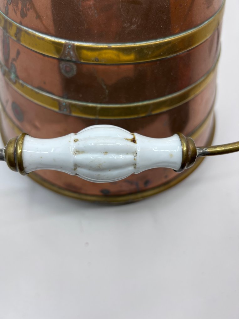 Βάζο - δοχείο με καπάκι και χειρολαβή - Χαλκός, Ορείχαλκος, Πήλινο - αρχαίο μυστικό #4.3