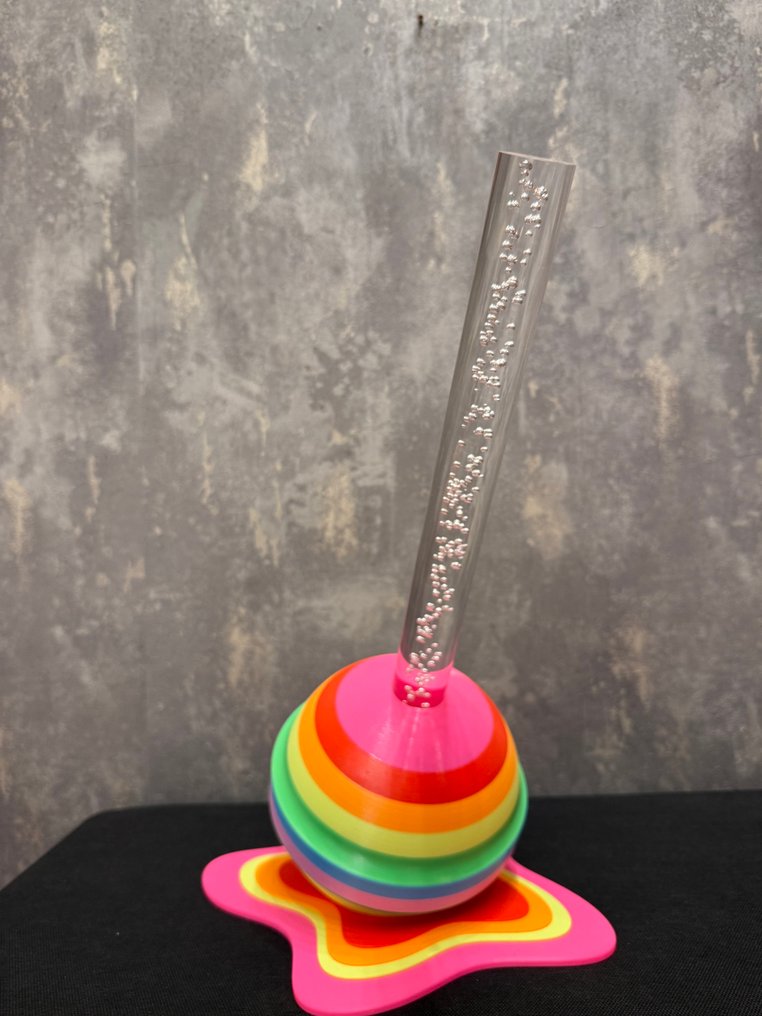 KIRAS - KIRASLOLLY - LOLLIPOP GRANDE DA TAVOLO ARCOBALENO - stick a bolle #2.1