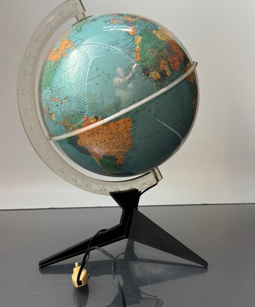 Terrestrial table globe - Mappe Monde - 1940-1950 #1.0