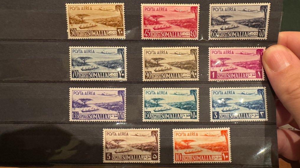 意屬索馬里 1950/1951 - AFIS - 全新完整系列 #1.0