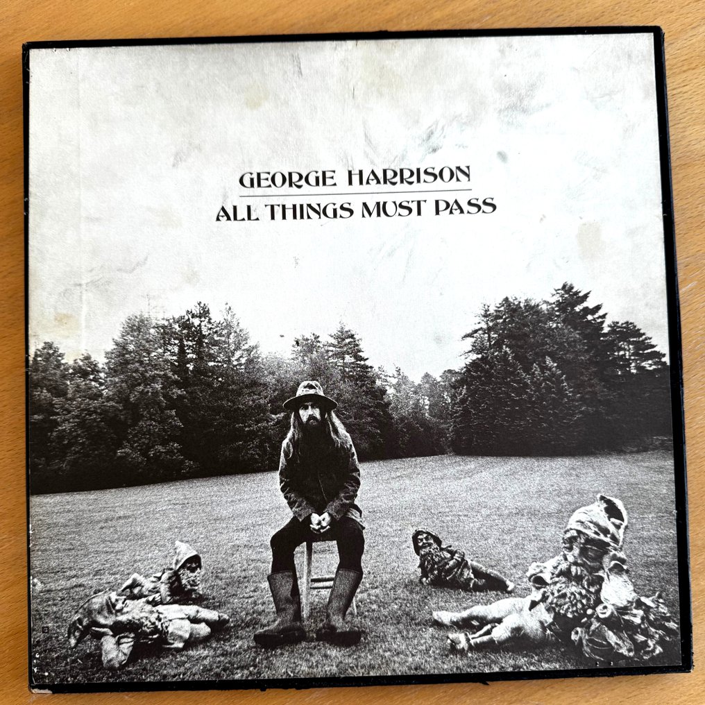 Beatles & Related, George Harrison - All Things Must Pass - 3 LP Box [first US pressing] - 3xLP Album (triple album) - Stereo - 1970 #1.0