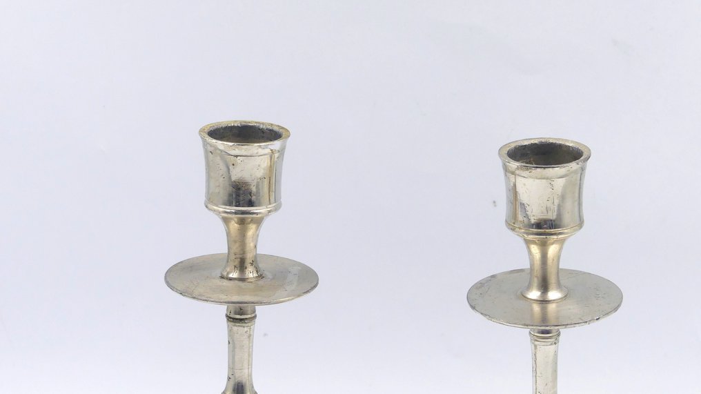 Candelero (2) - Estilo Luis XV, Plateado #2.1