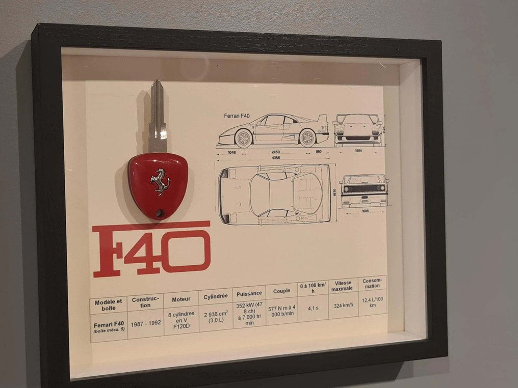 Artwork - Ferrari - F40 - 2025 #2.1