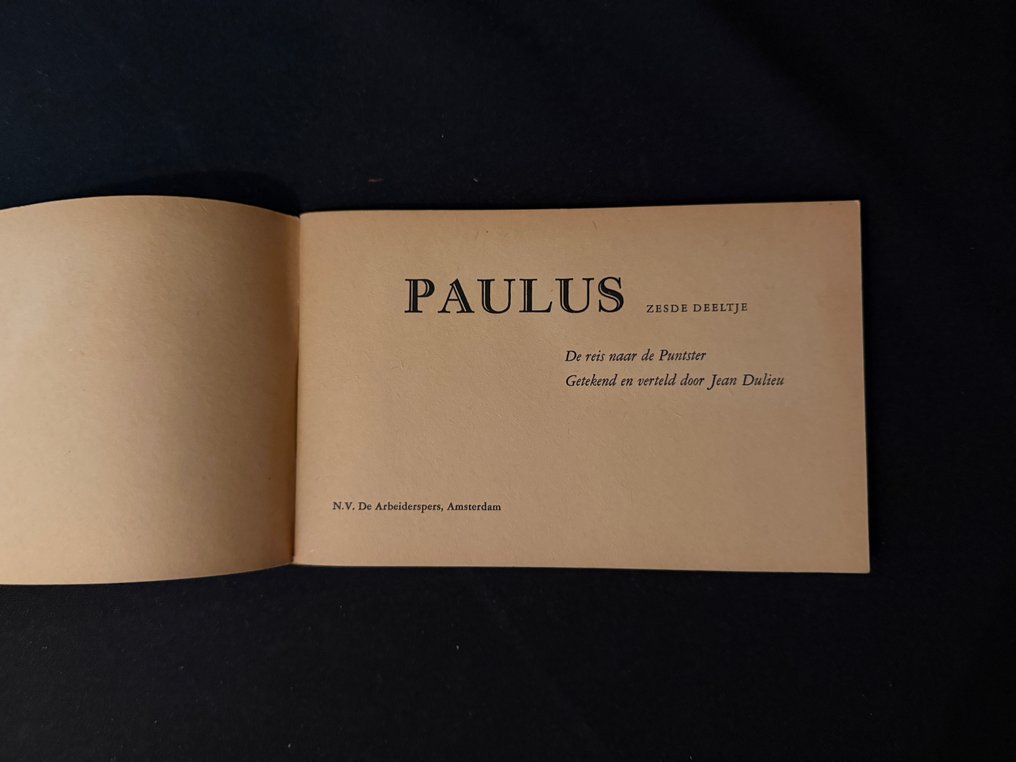 Jean Dulieu - Paulus de Boskabouter deel 6 - De reis naar de Puntster - 1 Album - First edition - 1952 #4.3