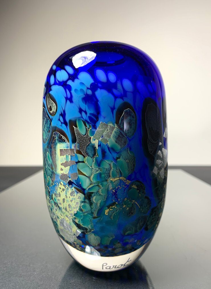 Maxence Parot - Maljakko - Maljakko, värit: kulta ja hopea - Lasi #4.3