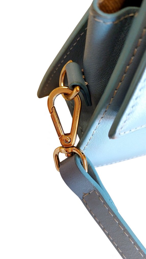 Jacquemus - Le Chiquito Moyen Celeste - Borsa a tracolla #4.3