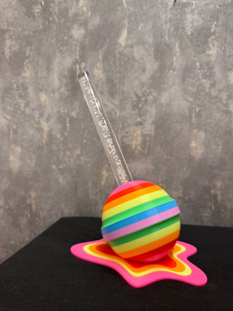 KIRAS - KIRASLOLLY - LOLLIPOP GRANDE DA TAVOLO ARCOBALENO - stick a bolle #4.3