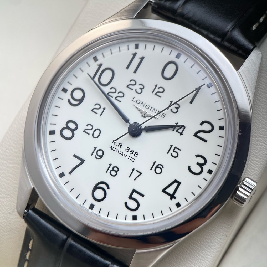 Longines - Railroad - L2.803.4.23.0 - Heren - 2010-2020  #1.0