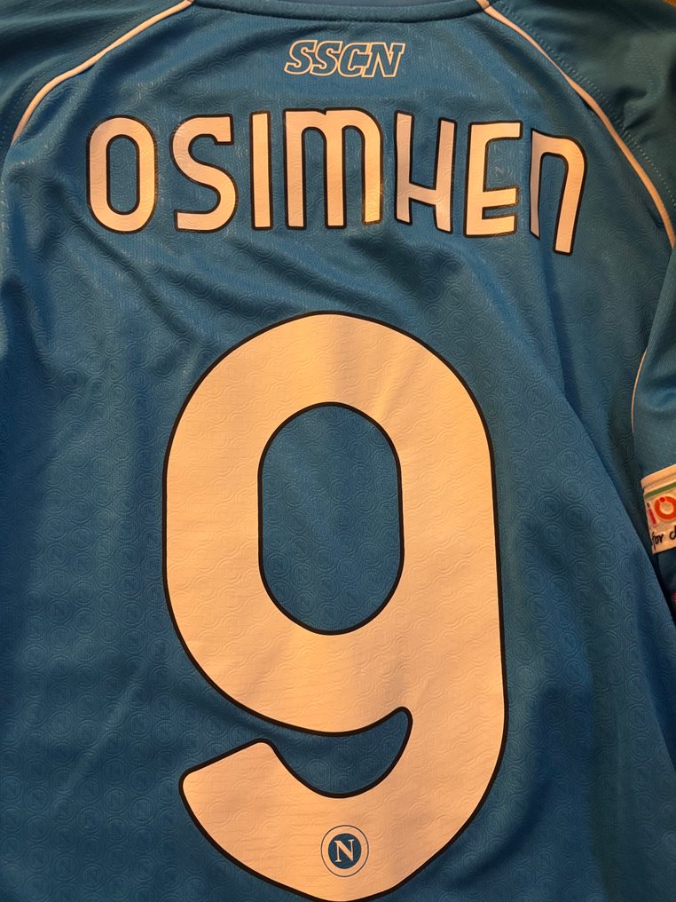 那不勒斯 - 歐洲足球聯盟 - Osimhen matchshirt - 足球衫 #3.2