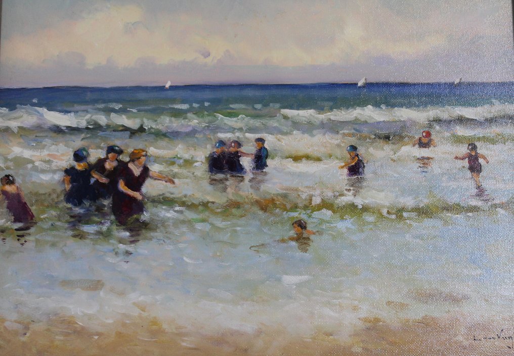 L. Van Vugt (XX) - Bagnanti #1.0