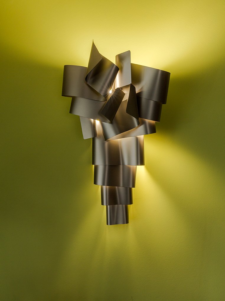 Andrea Olivazzo - Applique da parete - Pezzo Unico - Alluminio #1.0